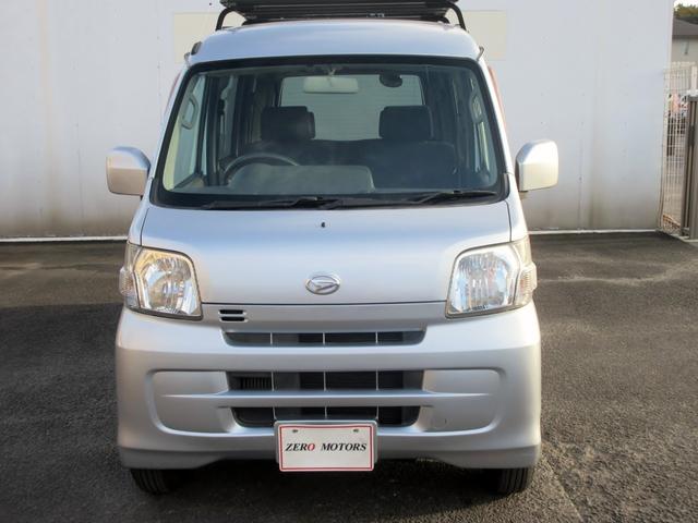 ハイゼットカーゴ クルーズターボ ハイルーフ 4WD ナビ TV ブルートゥース対応 バックカメラ ルーフキャリア パワーウィンドウ 電動格納ミラー キーレス ETC LEDヘッドライト スライドドア(3枚目)