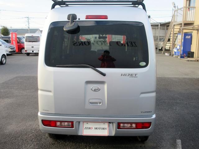 ハイゼットカーゴ クルーズターボ ハイルーフ 4WD ナビ TV ブルートゥース対応 バックカメラ ルーフキャリア パワーウィンドウ 電動格納ミラー キーレス ETC LEDヘッドライト スライドドア(5枚目)