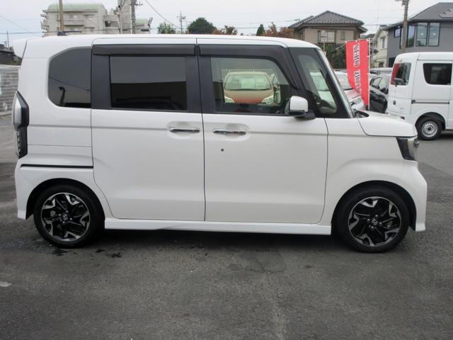 Ｎ－ＢＯＸカスタム Ｇ・Ｌターボホンダセンシング　ブレーキサポート　アダクティブクルーズコントロール　両側電動スライドドア　スマートキー　パドルシフト　ハーフレザーシート　ＬＥＤヘッドライト　アイドリングストップ（7枚目）