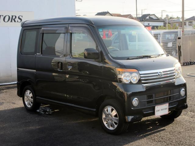 アトレーワゴン カスタムターボＲＳ　修復歴無し　ナビ　フルセグＴＶ　ＨＩＤ　電動格納ミラー　キーレス　ＥＴＣ　スライドドア（11枚目）