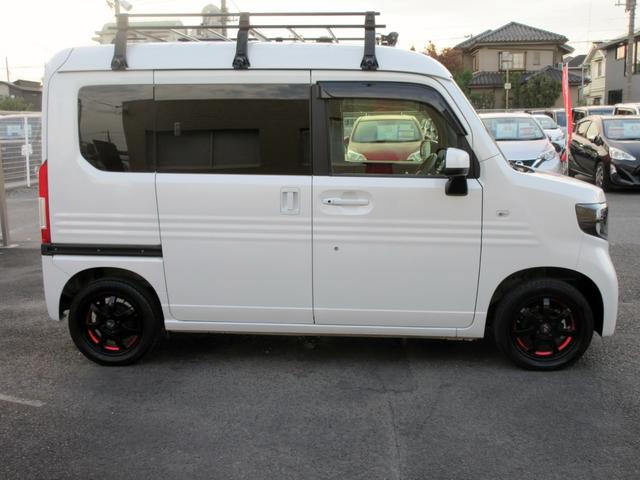 Ｎ－ＶＡＮ＋スタイル ファン・ターボホンダセンシング　ブレーキサポート　修復歴無し　ワンオーナー　ナビ　フルセグＴＶ　ブルートゥース対応　バックカメラ　ドライブレコーダー　アダプティブクルーズコントロール　ＬＥＤヘッドライト　ルーフキャリア（7枚目）