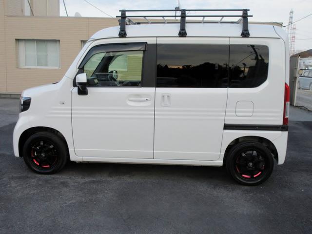 Ｎ－ＶＡＮ＋スタイル ファン・ターボホンダセンシング　ブレーキサポート　修復歴無し　ワンオーナー　ナビ　フルセグＴＶ　ブルートゥース対応　バックカメラ　ドライブレコーダー　アダプティブクルーズコントロール　ＬＥＤヘッドライト　ルーフキャリア（9枚目）