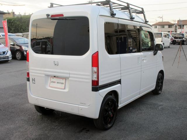 Ｎ－ＶＡＮ＋スタイル ファン・ターボホンダセンシング　ブレーキサポート　修復歴無し　ワンオーナー　ナビ　フルセグＴＶ　ブルートゥース対応　バックカメラ　ドライブレコーダー　アダプティブクルーズコントロール　ＬＥＤヘッドライト　ルーフキャリア（15枚目）