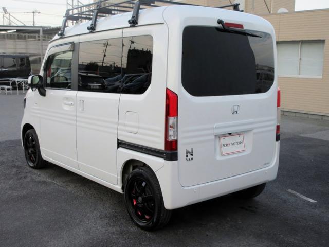 Ｎ－ＶＡＮ＋スタイル ファン・ターボホンダセンシング　ブレーキサポート　修復歴無し　ワンオーナー　ナビ　フルセグＴＶ　ブルートゥース対応　バックカメラ　ドライブレコーダー　アダプティブクルーズコントロール　ＬＥＤヘッドライト　ルーフキャリア（17枚目）