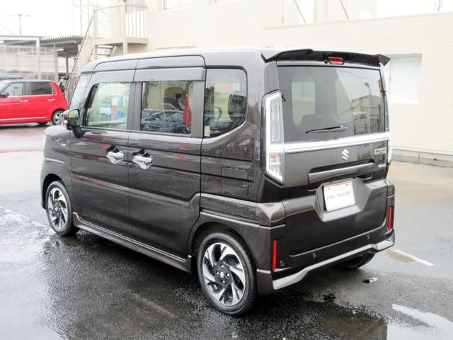 スペーシアカスタム ハイブリッドＸＳ　デュアルセンサーブレーキサポートＩＩ　４ＷＤ　現行モデル　９インチナビ　フルセグＴＶ　ブルートゥース対応　全方位モニター　アップルカープレイ　アダプティブクルーズコントロール　ハーフレザーシート（17枚目）