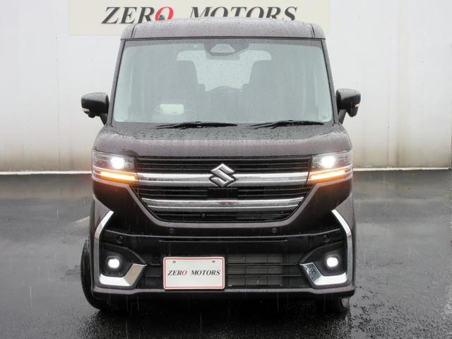 スペーシアカスタム ハイブリッドＸＳ　デュアルセンサーブレーキサポートＩＩ　４ＷＤ　現行モデル　９インチナビ　フルセグＴＶ　ブルートゥース対応　全方位モニター　アップルカープレイ　アダプティブクルーズコントロール　ハーフレザーシート（57枚目）