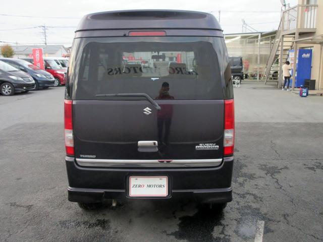 エブリイワゴン ＰＺターボスペシャル　修復歴無し　ＨＤＤナビ　フルセグＴＶ　両側電動スライドドア　ＨＩＤ　キーレス　電動格納ミラー　ＥＴＣ（5枚目）