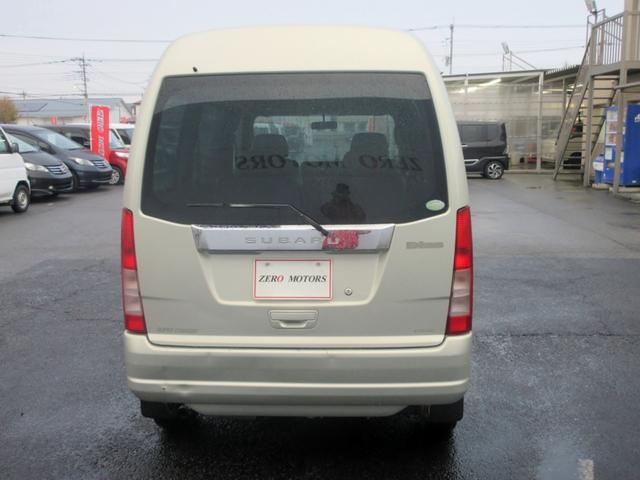 サンバーバン ディアス　ハイルーフ　スーパーチャージャー　修復歴無し　パワーウィンドウ　キーレス　ＣＤ　スライドドア　ＡＢＳ（5枚目）