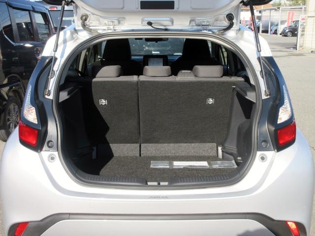 アクア G 修復歴無し ブレーキサポート レーンキープアシスト アダクティブクルーズコントロール スマートキー 9インチナビ(アップルカープレイ・アンドロイドオート対応)bluetooth対応 ETCバックカメラ(33枚目)