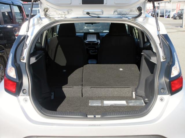 アクア G 修復歴無し ブレーキサポート レーンキープアシスト アダクティブクルーズコントロール スマートキー 9インチナビ(アップルカープレイ・アンドロイドオート対応)bluetooth対応 ETCバックカメラ(54枚目)