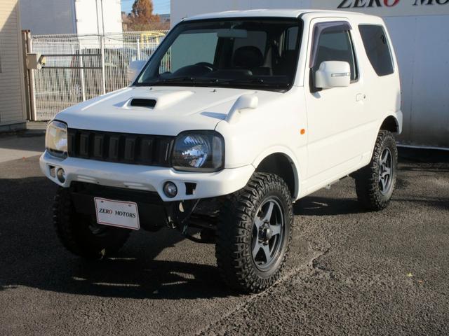 ジムニー クロスアドベンチャーＸＣ　ターボ　リフトアップ　フジツボマフラー　前後ショートバンパーエアロ　ナビ　ブルートゥース対応　ＤＶＤ再生　ＥＴＣ　キーレス　ハーフレザーシート　シートヒーター（13枚目）