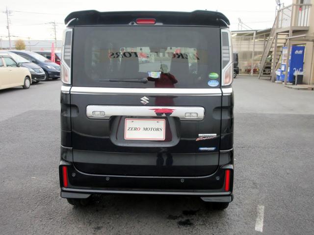 スペーシアカスタム ハイブリッドＸＳターボ　デュアルカメラブレーキサポート　９インチナビ　フルセグＴＶ　全方位カメラ　ＬＥＤヘッドライト　両側電動スライドドア　　アダプティブクルーズコントロール　パドルシフト　ＥＴＣ　ハーフレザーシート（5枚目）