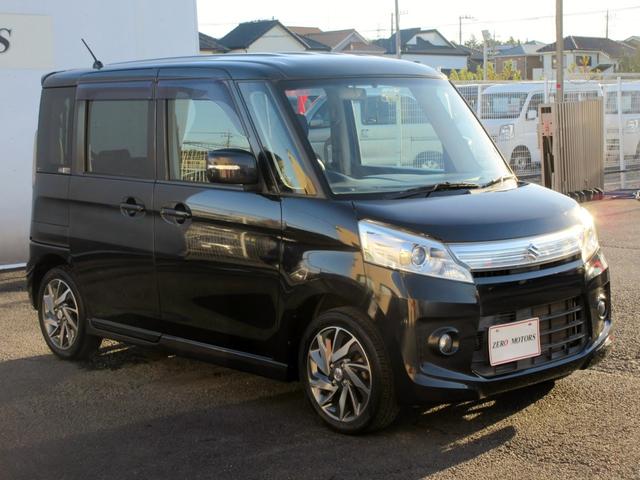 スペーシアカスタム ＴＳ　ターボ　ナビ　フルセグＴＶ　ブルートゥース対応　ＥＴＣ　スマートキー　両側電動スライドドア　ＨＩＤ　アイドリングストップ　電動格納ミラー　パワーウィンドウ　ＡＢＳ（11枚目）