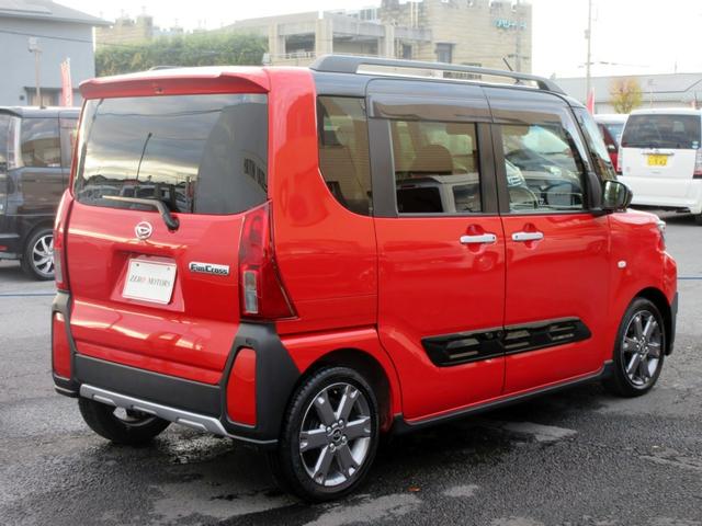 タント ファンクロスターボ　ブレーキサポート　ナビ　フルセグＴＶ　ブルートゥース対応　全方位カメラ　前後ドライブレコーダー　ＬＥＤヘッドライト　両側電動スライドドア　左右シートヒーター　スマートキー　横滑り防止装置　ＥＴＣ（15枚目）