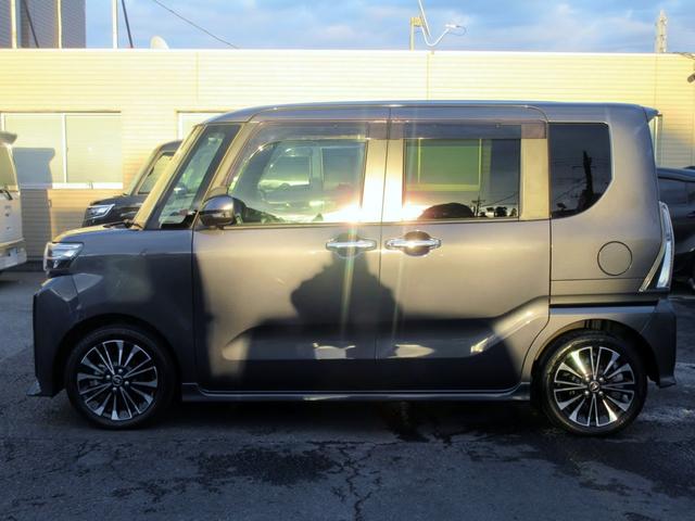 タント カスタムＲＳ　ターボ　ブレーキサポート　現行モデル　ナビ　フルセグＴＶ　ブルートゥース対応　バックカメラ　ＥＴＣ　両側電動スライドドア　ＬＥＤヘッドライト　スマートキー　ハーフレザーシート　横滑り防止装置（9枚目）