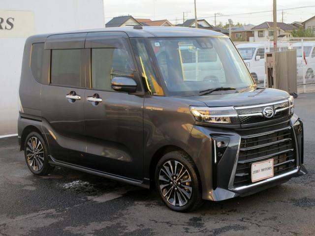 タント カスタムＲＳ　ターボ　ブレーキサポート　現行モデル　ナビ　フルセグＴＶ　ブルートゥース対応　バックカメラ　ＥＴＣ　両側電動スライドドア　ＬＥＤヘッドライト　スマートキー　ハーフレザーシート　横滑り防止装置（11枚目）