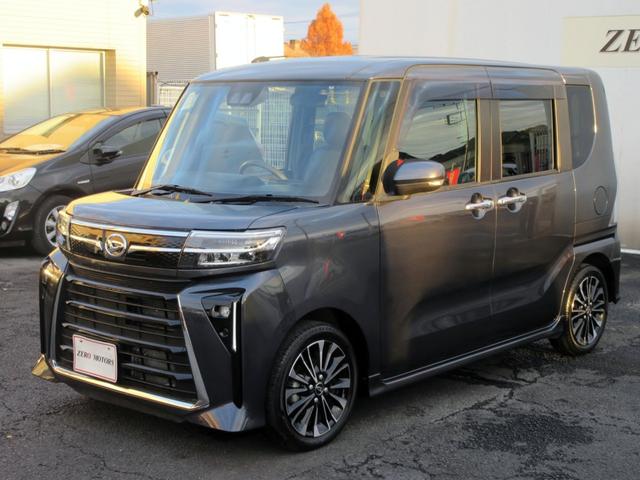 タント カスタムＲＳ　ターボ　ブレーキサポート　現行モデル　ナビ　フルセグＴＶ　ブルートゥース対応　バックカメラ　ＥＴＣ　両側電動スライドドア　ＬＥＤヘッドライト　スマートキー　ハーフレザーシート　横滑り防止装置（13枚目）