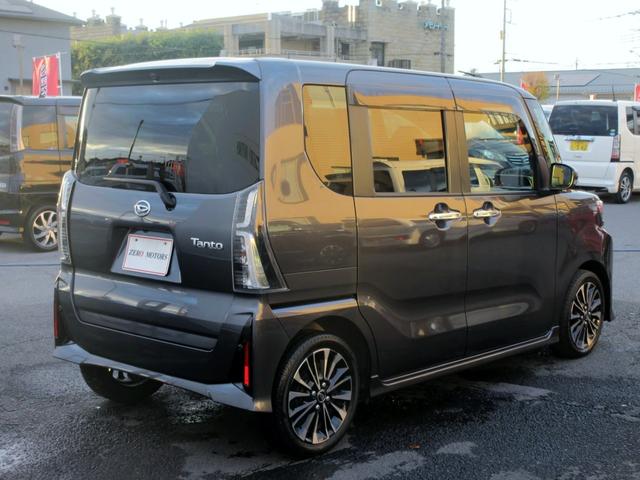 タント カスタムＲＳ　ターボ　ブレーキサポート　現行モデル　ナビ　フルセグＴＶ　ブルートゥース対応　バックカメラ　ＥＴＣ　両側電動スライドドア　ＬＥＤヘッドライト　スマートキー　ハーフレザーシート　横滑り防止装置（15枚目）