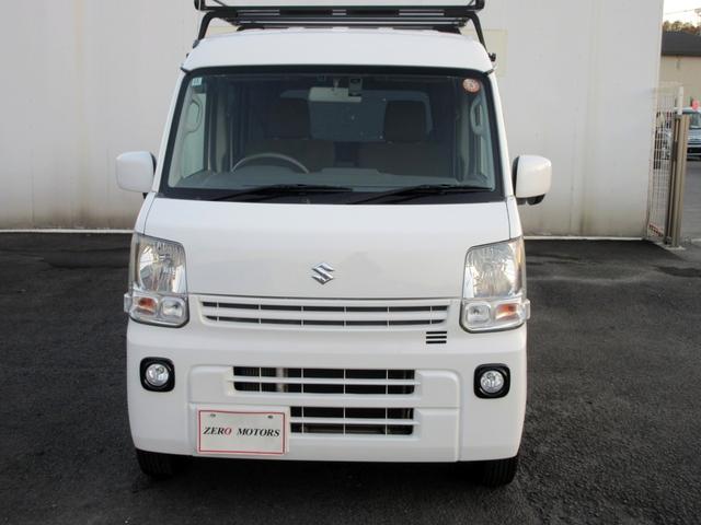 エブリイ ジョインターボ　ハイルーフ　修復歴無し　８インチナビ　フルセグＴＶ　ブルートゥース対応　バックカメラ　キーレス　パワーウィンドウ　電動格納ミラー　スライドドア　ドライブレコーダー　ルーフキャリア　積載量３５０ｋｇ（3枚目）