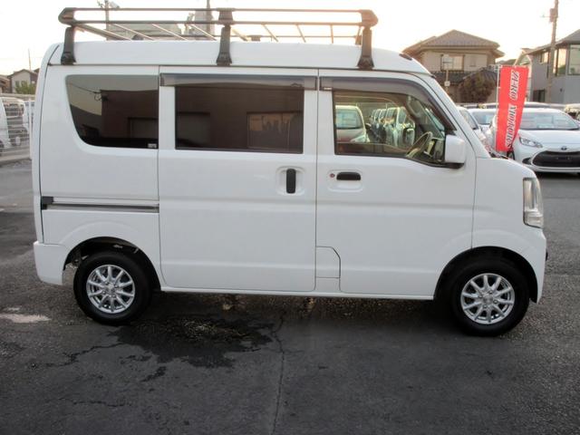 エブリイ ジョインターボ　ハイルーフ　修復歴無し　８インチナビ　フルセグＴＶ　ブルートゥース対応　バックカメラ　キーレス　パワーウィンドウ　電動格納ミラー　スライドドア　ドライブレコーダー　ルーフキャリア　積載量３５０ｋｇ（7枚目）