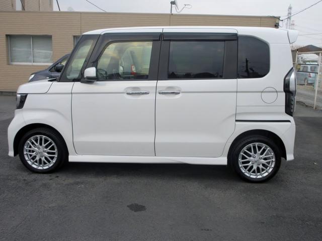 Ｎ－ＢＯＸカスタム Ｌターボ　４ＷＤ　後期ワンオーナー両側パワースライドドア　スマートキー　ナビ　Ｂｌｕｅｔｏｏｔｈ　ドラレコ　バックカメラ　ブレーキサポート　レーンキープアシスト　シートヒーター　アダクティブクルーズコントロール（9枚目）