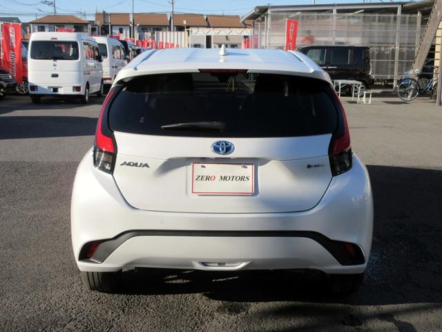 アクア Z ブレーキサポート 10.5ディスプレイオーディオ フルセグTV スマートキー LEDヘッドライト 左右シートヒーター ハーフレザーシート アダプティブクルーズコントロール クリアランスソナー ETC(5枚目)