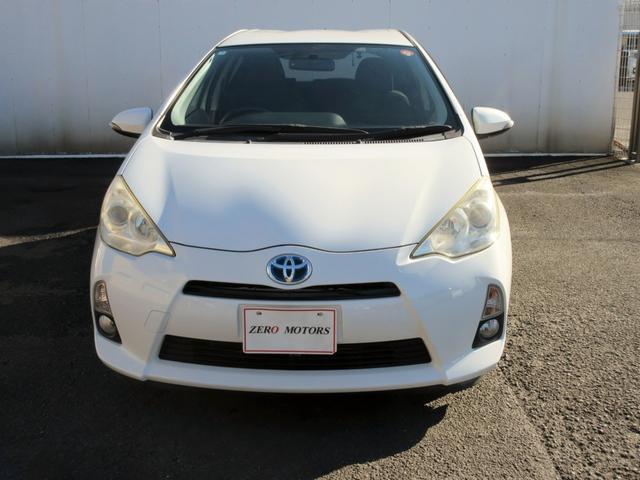 アクア G 修復歴無し ナビ TV ETC ブルートゥース対応 LEDヘッドライト 電動格納ミラー スマートキー(3枚目)