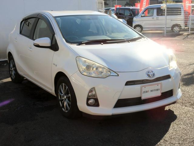 アクア G 修復歴無し ナビ TV ETC ブルートゥース対応 LEDヘッドライト 電動格納ミラー スマートキー(11枚目)