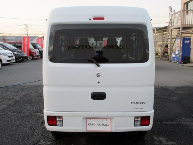 エブリイ PAリミテッド ハイルーフ デュアルカメラブレーキサポート ナビ TV ブルートゥース対応 ETC クリアランスソナー 1st発進モード キーレス パワーウィンドウ 積載量350kg(5枚目)