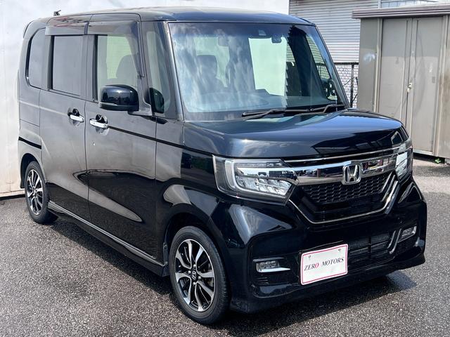 Ｎ－ＢＯＸカスタム Ｇ・Ｌホンダセンシング　ブレーキサポート　車検２年付　ナビ（Ｂｌｕｅｔｏｏｔｈ接続・フルセグテレビ・ＤＶＤ再生・ＣＤ）バックカメラ　ＥＴＣ　ドラレコ　パワースライドドア　ＬＥＤヘッドライト　アダプティブクルーズコントロール（5枚目）
