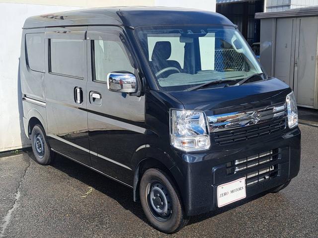 エブリイ ジョインターボ　４ＷＤ　ハイルーフ　車検２年付　４ＡＴ　ブレーキサポート　キーレスキー　パワーウィンドウ　ディスプレイオーディオ　Ｂｌｕｅｔｏｏｔｈ接続　電動格納ドアミラー　リアヒーター　オーバーヘッドコンソール（5枚目）