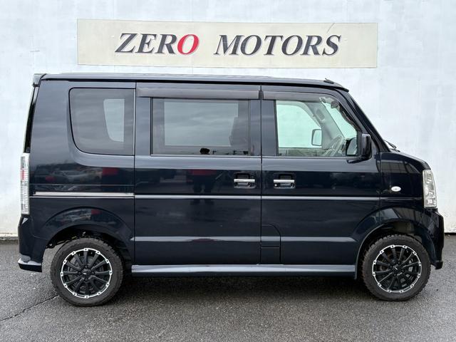 エブリイワゴン PZターボスペシャル 後期 車検2年付 両側パワースライドドア オートステップ ナビ(Bluetooth接続・フルセグテレビ・DVD再生・CD)バックカメラ ETC HIDライト キーレスキー アルミホイール リフトアップ(9枚目)