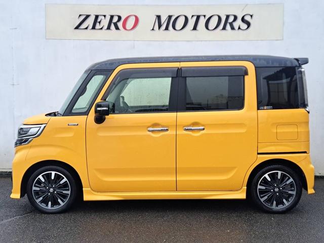 スペーシアカスタム ハイブリッドXSターボ 4WD ブレーキサポート ナビ テレビ バックカメラ ETC ドラレコ 両側パワースライドドア シートヒーター ハーフレザーシート LEDヘッドライト アルミホイール オートクルーズコントロール(11枚目)