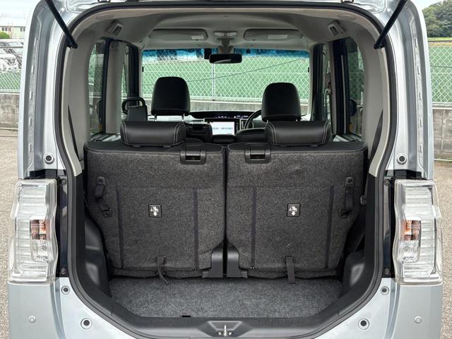 タント カスタムＲＳ　トップエディションＳＡＩＩ　ターボ　修復歴無　ブレーキサポート　ナビ（Ｂｌｕｅｔｏｏｔｈ・フルセグテレビ・ＤＶＤ・ＣＤ）バックカメラ　ＥＴＣ　ドラレコ　両側パワースライド　ローダウン　社外マフラー　ハーフレザーシート（50枚目）