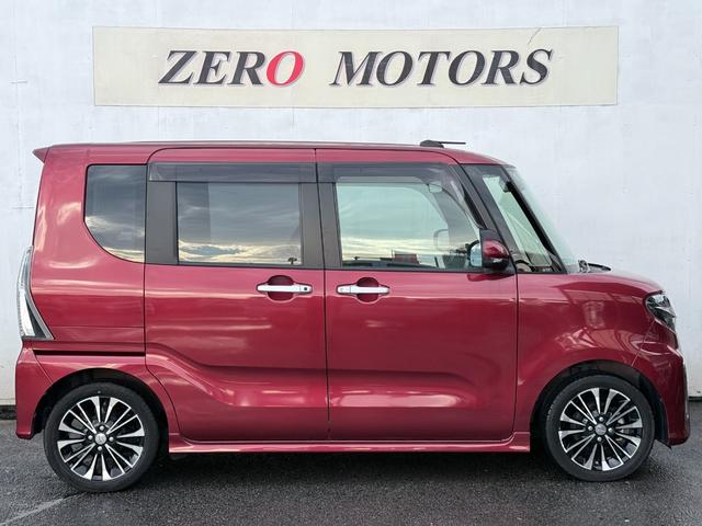 タント カスタムＲＳ　ターボ　ブレーキサポート　ナビ（テレビ・ＤＶＤ再生・ＣＤ）ＥＴＣ　前後ドライブレコーダー　バックカメラ　両側電動スライドドア　レーンキープアシスト　アルミホイール　ドアバイザー　ＬＥＤヘッドライト（9枚目）