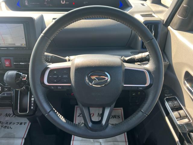 タント カスタムＲＳ　ターボ　ブレーキサポート　ナビ（テレビ・ＤＶＤ再生・ＣＤ）ＥＴＣ　前後ドライブレコーダー　バックカメラ　両側電動スライドドア　レーンキープアシスト　アルミホイール　ドアバイザー　ＬＥＤヘッドライト（27枚目）