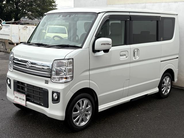 エブリイワゴン ＰＺターボスペシャル　４ＷＤ　ブレーキサポート　ナビ（テレビ・ＤＶＤ再生・ＣＤ）前後ドライブレコーダー　ＥＴＣ　両側電動スライドドア　シートヒーター　障害物センサー　レーンキープアシスト　オートステップ　アルミホイール（7枚目）