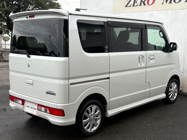 エブリイワゴン ＰＺターボスペシャル　４ＷＤ　ブレーキサポート　ナビ（テレビ・ＤＶＤ再生・ＣＤ）前後ドライブレコーダー　ＥＴＣ　両側電動スライドドア　シートヒーター　障害物センサー　レーンキープアシスト　オートステップ　アルミホイール（17枚目）