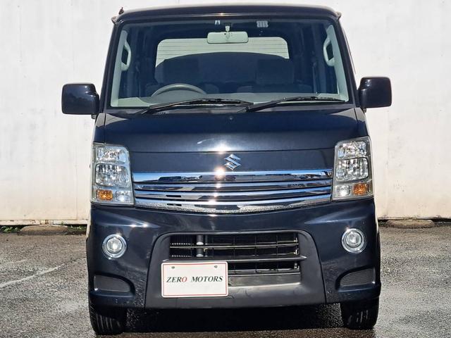 エブリイワゴン PZターボ 後期 車検2年付 CD MD ETC パワースライドドア アルミホイール フルフラット キーレスキー 盗難防止システム 電動格納ドアミラー オートエアコン パワステ パワーウインドウ HIDライト(3枚目)