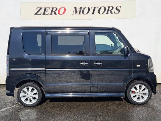 エブリイワゴン PZターボ 後期 車検2年付 CD MD ETC パワースライドドア アルミホイール フルフラット キーレスキー 盗難防止システム 電動格納ドアミラー オートエアコン パワステ パワーウインドウ HIDライト(9枚目)