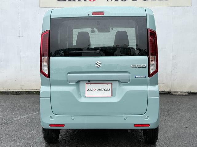 スペーシア ハイブリッドＧ　現行モデル　車検２年付　ブレーキサポート　ナビ（Ｂｌｕｅｔｏｏｔｈ接続・ＤＶＤ再生・ＣＤ）バックカメラ　ＥＴＣ　前後ドラレコ　ＬＥＤヘッドライト　障害物センサー　ドアバイザー　オートエアコン（13枚目）