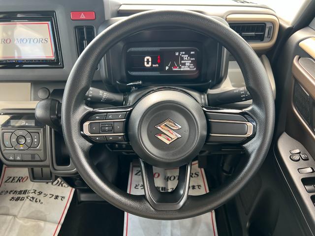 スペーシア ハイブリッドＧ　現行モデル　車検２年付　ブレーキサポート　ナビ（Ｂｌｕｅｔｏｏｔｈ接続・ＤＶＤ再生・ＣＤ）バックカメラ　ＥＴＣ　前後ドラレコ　ＬＥＤヘッドライト　障害物センサー　ドアバイザー　オートエアコン（25枚目）