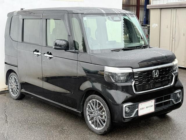 Ｎ－ＢＯＸカスタム ターボ　現行モデル　ブレーキサポート　８インチナビ（フルセグテレビ・Ｂｌｕｅｔｏｏｔｈ接続・ＵＳＢ）バックカメラ　ＥＴＣ　両側電動スライドドア　アダプティブクルーズコントロール　ブレーキホールド　ドアバイザー（5枚目）