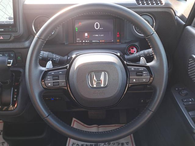 Ｎ－ＢＯＸカスタム ターボ　現行モデル　ブレーキサポート　８インチナビ（フルセグテレビ・Ｂｌｕｅｔｏｏｔｈ接続・ＵＳＢ）バックカメラ　ＥＴＣ　両側電動スライドドア　アダプティブクルーズコントロール　ブレーキホールド　ドアバイザー（25枚目）