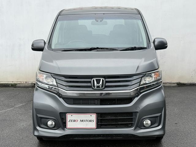 Ｎ－ＷＧＮカスタム Ｇ・ターボパッケージ　修復歴無　車検２年付　ブレーキサポート　ナビ（テレビ・Ｂｌｕｅｔｏｏｔｈ接続・ＤＶＤ再生・ＣＤ）バックカメラ　ＥＴＣ　オートクルーズコントロール　ハーフレザーシート　ＨＩＤライト　アルミホイール（3枚目）