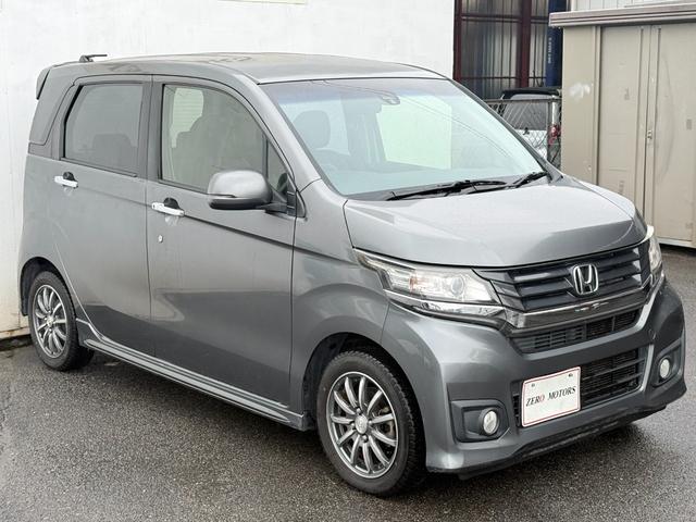 Ｎ－ＷＧＮカスタム Ｇ・ターボパッケージ　修復歴無　車検２年付　ブレーキサポート　ナビ（テレビ・Ｂｌｕｅｔｏｏｔｈ接続・ＤＶＤ再生・ＣＤ）バックカメラ　ＥＴＣ　オートクルーズコントロール　ハーフレザーシート　ＨＩＤライト　アルミホイール（5枚目）