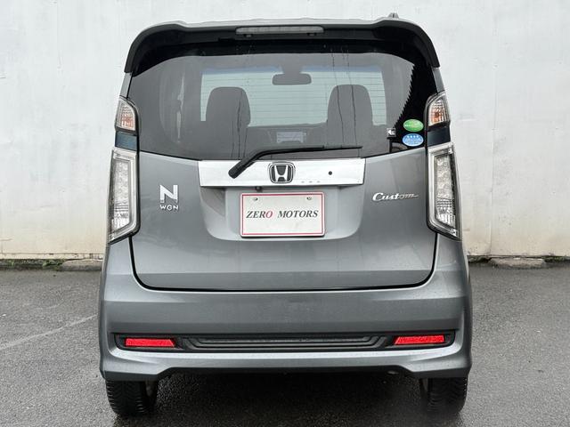 Ｎ－ＷＧＮカスタム Ｇ・ターボパッケージ　修復歴無　車検２年付　ブレーキサポート　ナビ（テレビ・Ｂｌｕｅｔｏｏｔｈ接続・ＤＶＤ再生・ＣＤ）バックカメラ　ＥＴＣ　オートクルーズコントロール　ハーフレザーシート　ＨＩＤライト　アルミホイール（13枚目）