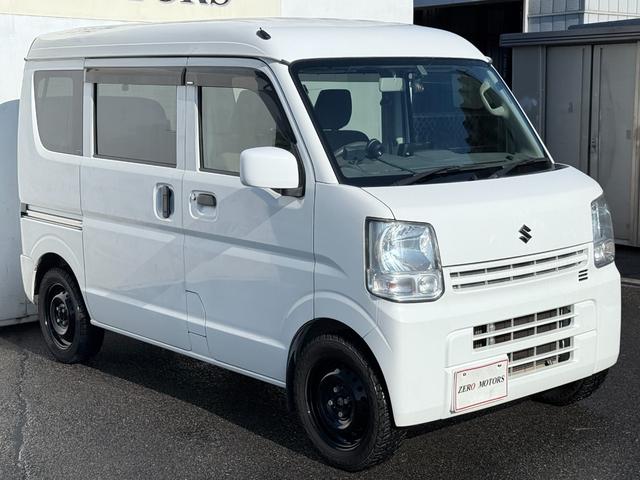 エブリイ ジョインターボ 4WD 5MT 修復歴無 ハイルーフ ワンオーナー 10インチナビ(フルセグテレビ・Bluetooth接続・DVD・CD・USB)ETC 前後ドライブレコーダー オーバーヘッドコンソール ドアバイザー(5枚目)