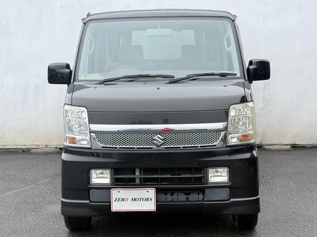 エブリイワゴン PZターボスペシャル 4WD 修復歴無 車検2年付 両側パワースライドドア オートステップ シートヒーター HIDライト ナビ テレビ DVD再生 CD ドライブレコーダー 電動格納ドアミラー キーレスキー アルミホイール(3枚目)