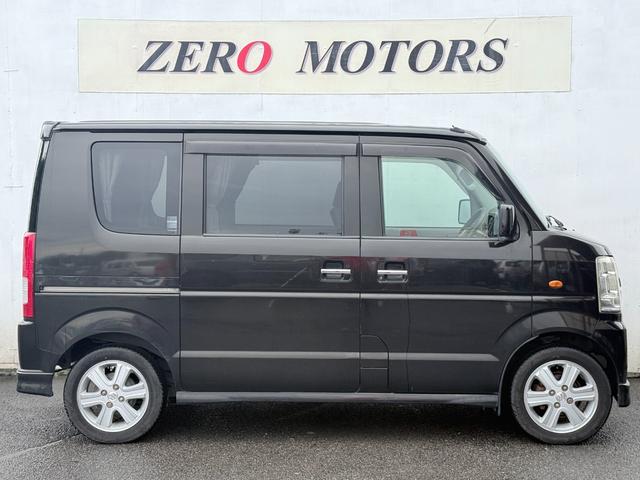 エブリイワゴン PZターボスペシャル 4WD 修復歴無 車検2年付 両側パワースライドドア オートステップ シートヒーター HIDライト ナビ テレビ DVD再生 CD ドライブレコーダー 電動格納ドアミラー キーレスキー アルミホイール(9枚目)